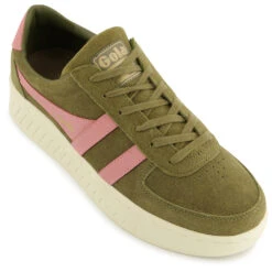 Gola Women's Grandslam Suede - Sneakers 15 Gola Women's Grandslam Suede - Sneakers -Alpine Trek Store gola womens grandslam suede sneakers detail 7